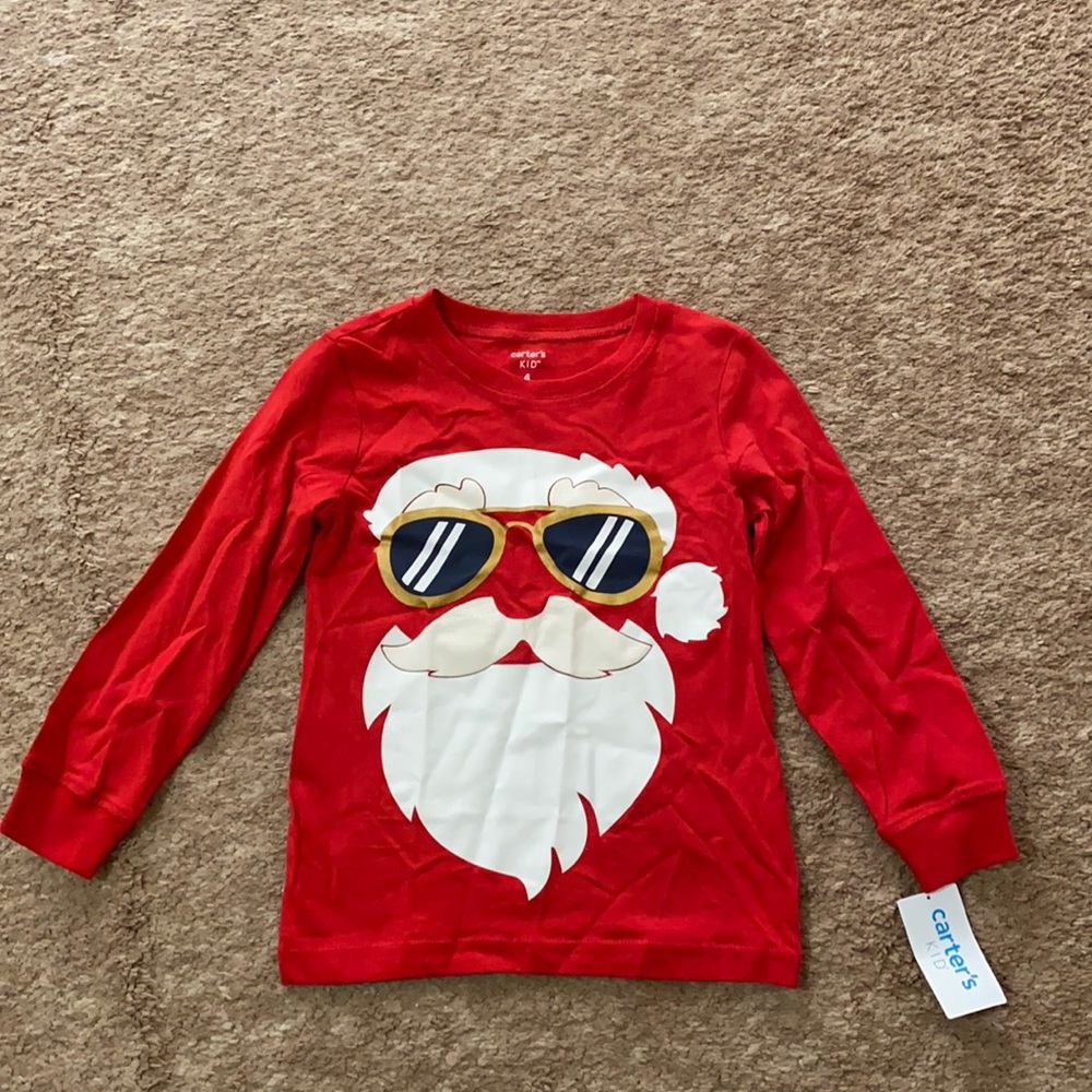 New Carter’s kids Christmas 🎅 long sleeve top